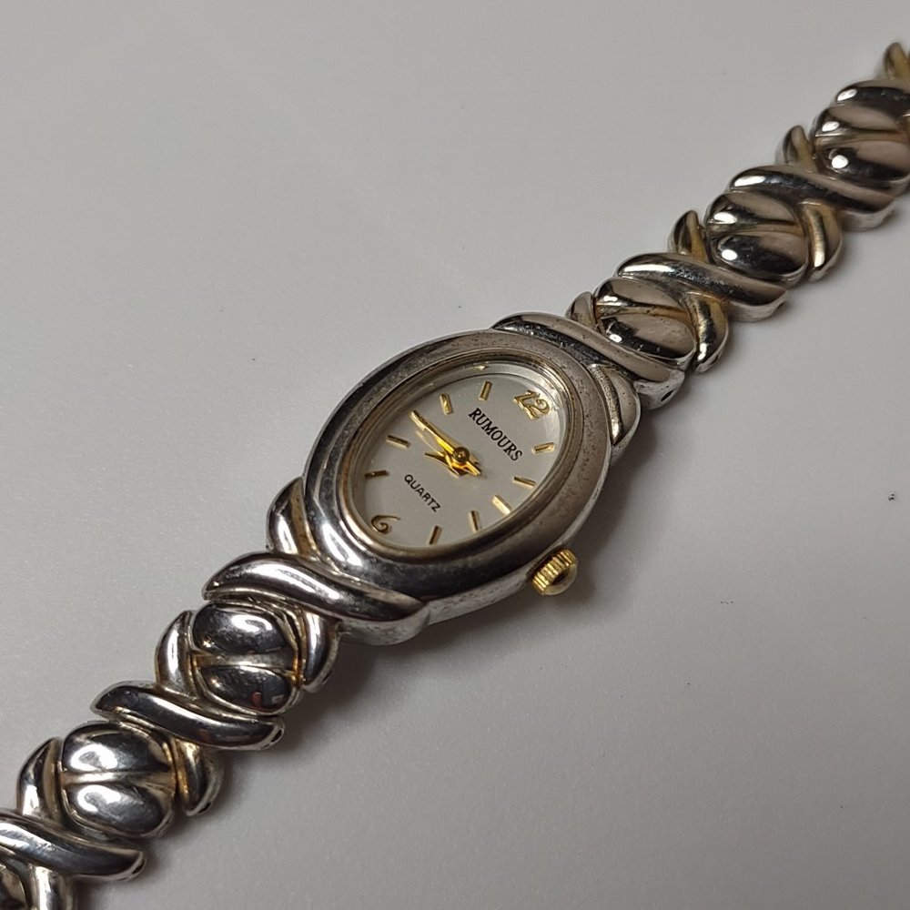 Silver Tone Metal Rumours Watch